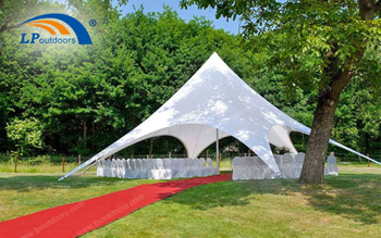 Outdoor waterproof PVC tarpaulin aluminum alloy bracket advertising tent suitable for outdoor activities