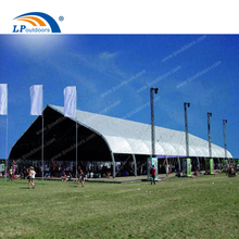 Outdoor Curved marquee temporaty aluminum structure for sports court
