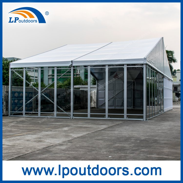 Outdoor Large Party Tent with Glass Wall For Event Conference 