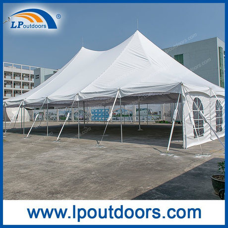 40X80 Outdoor High Peak Peg and Pole Wedding Tents for Rent | High Peak Pole