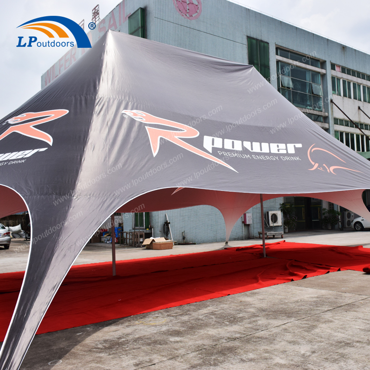 Customized Advertising 16x21m Double Top Star Shade Tent For Event 