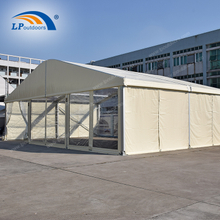 High quality White and Clear Arcum marquee tent for food festival