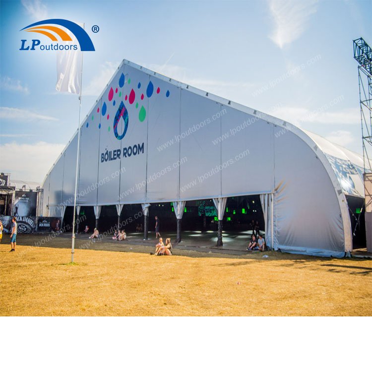 Outdoor High Quality Curve Tent for Sports And Concert
